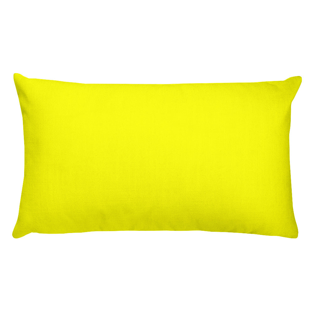 Yellow Rectangular Pillow
