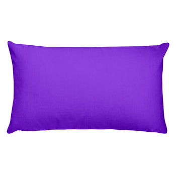 Purple Rectangular Pillow