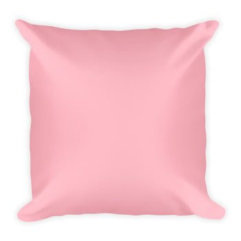 Light Pink Square Pillow
