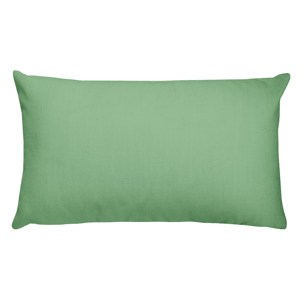 Pale Sea Green Rectangular Pillow