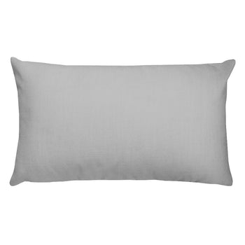 Silver Rectangular Pillow