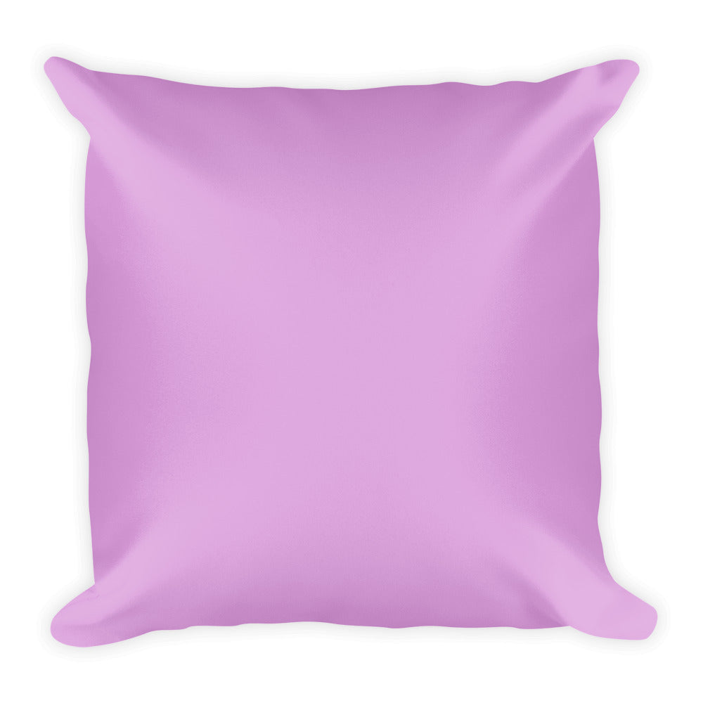 Violet Square Pillow