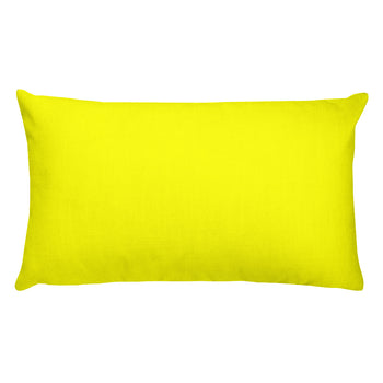 Yellow Rectangular Pillow