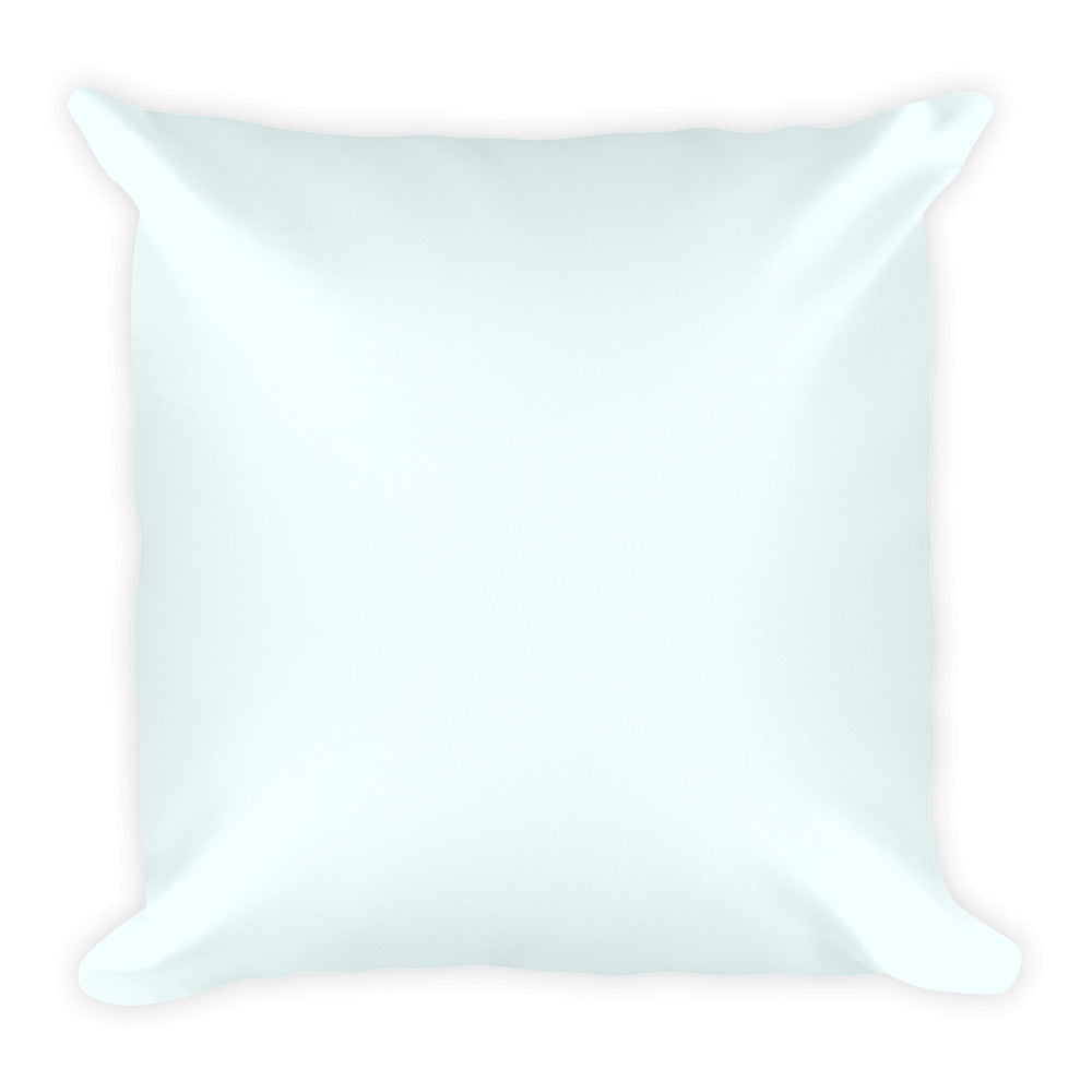 Azure Square Pillow