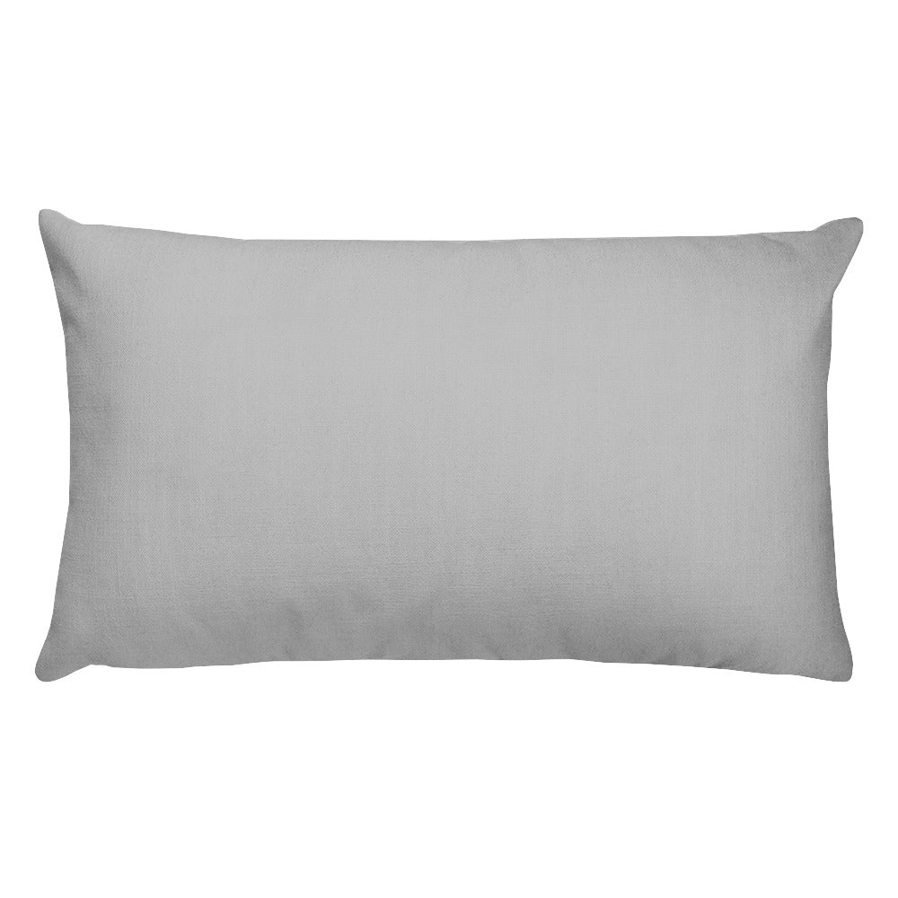 Silver Rectangular Pillow