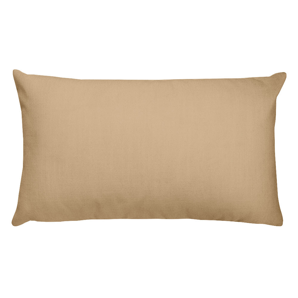 Tan Rectangular Pillow