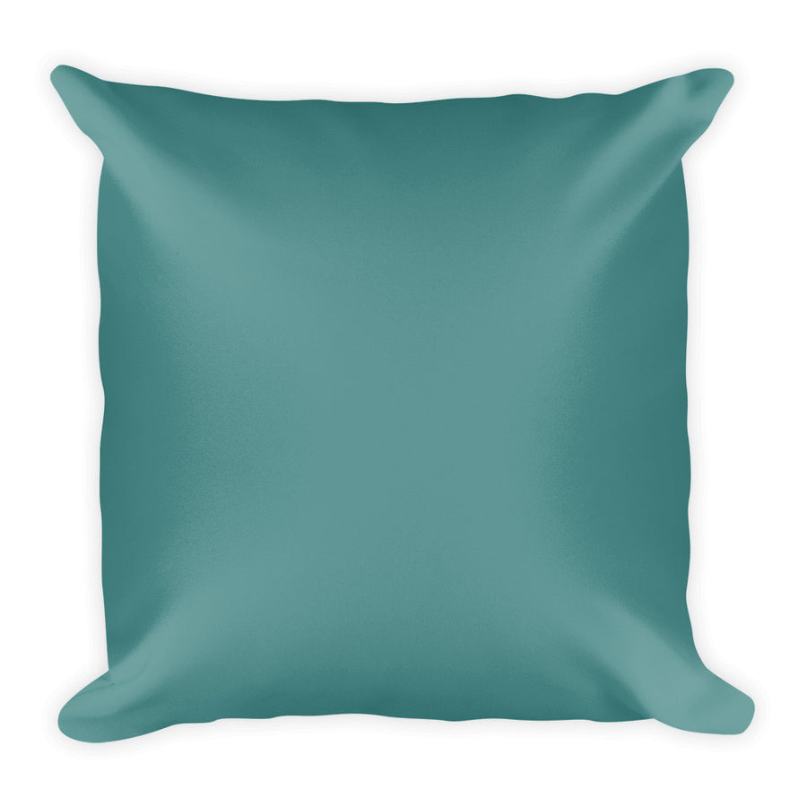 Smalt Blue Square Pillow