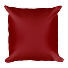 Maroon Square Pillow