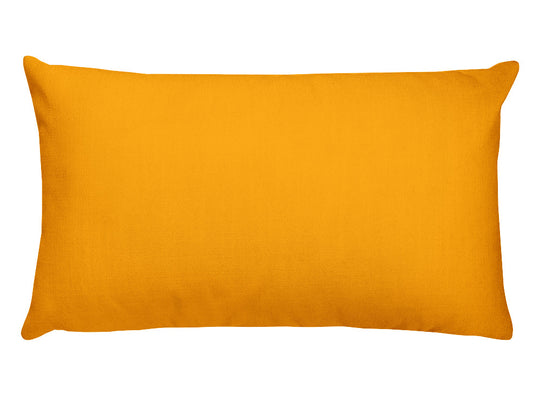 Orange Rectangular Pillow