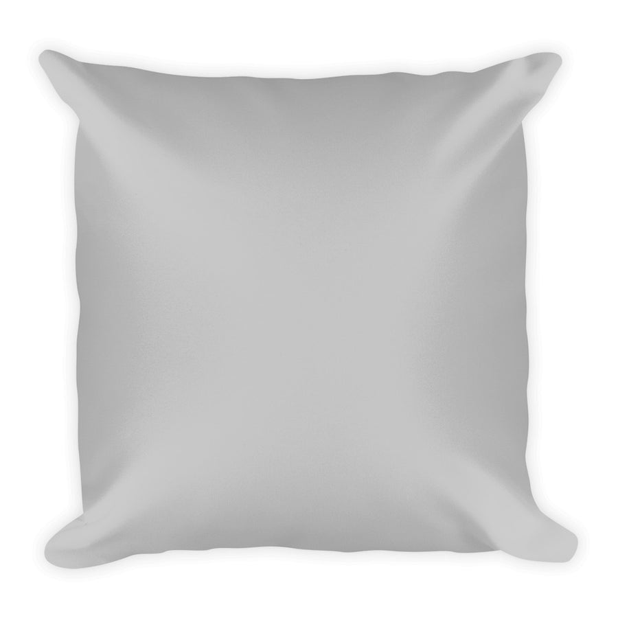 Silver Square Pillow