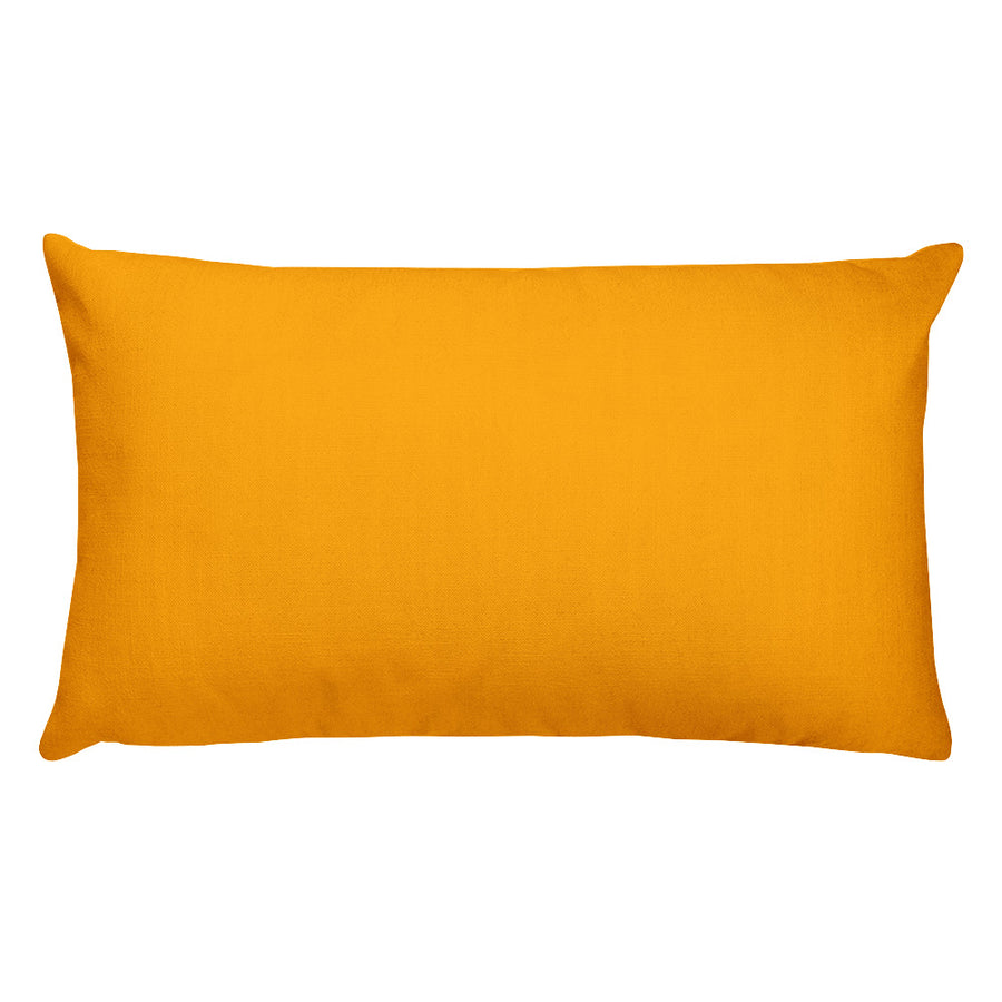 Orange Rectangular Pillow