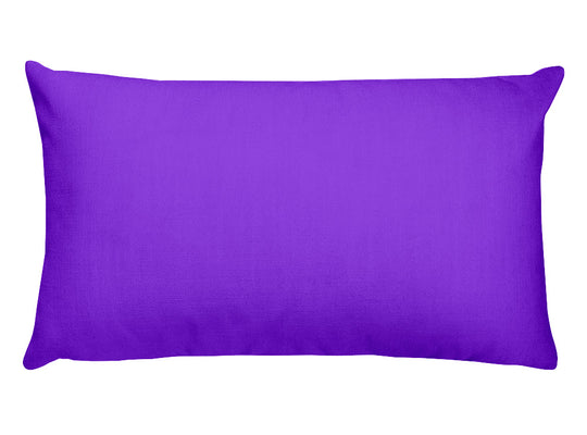 Purple Rectangular Pillow