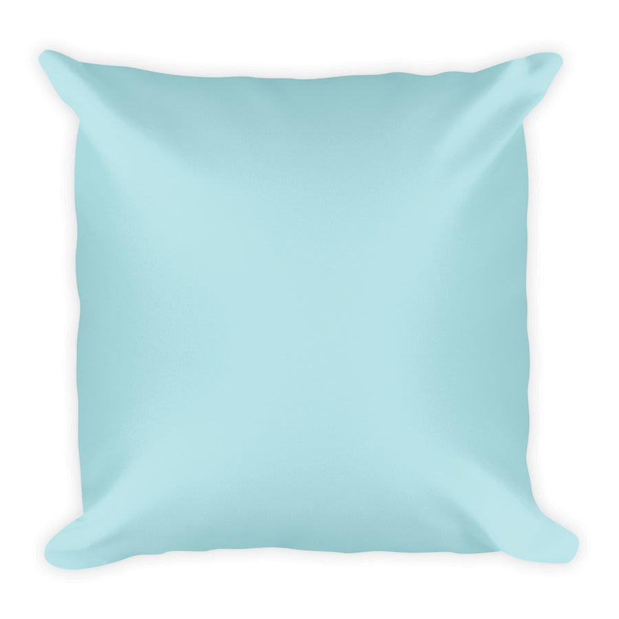 Powder Blue Square Pillow
