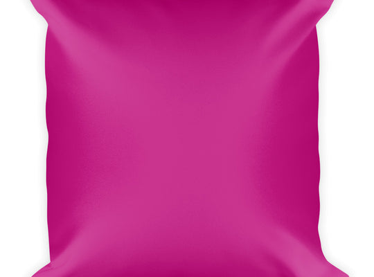 Medium Violet Red Square Pillow