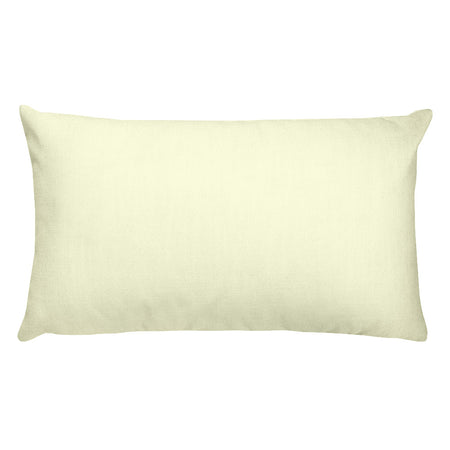 Light Yellow Rectangular Pillow