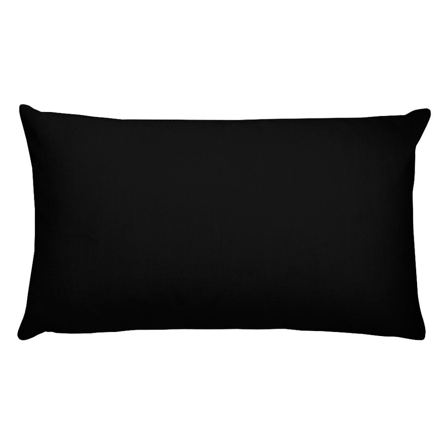 Black Rectangular Pillow