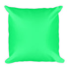 Spring Green Square Pillow