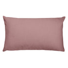 Rosy Brown Rectangular Pillow