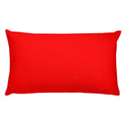Red Rectangular Pillow