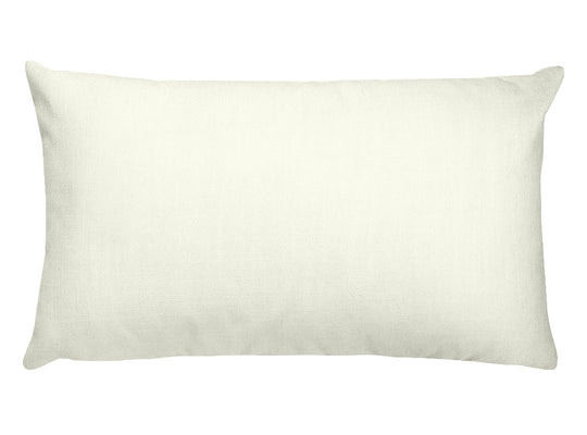 Ivory Rectangular Pillow