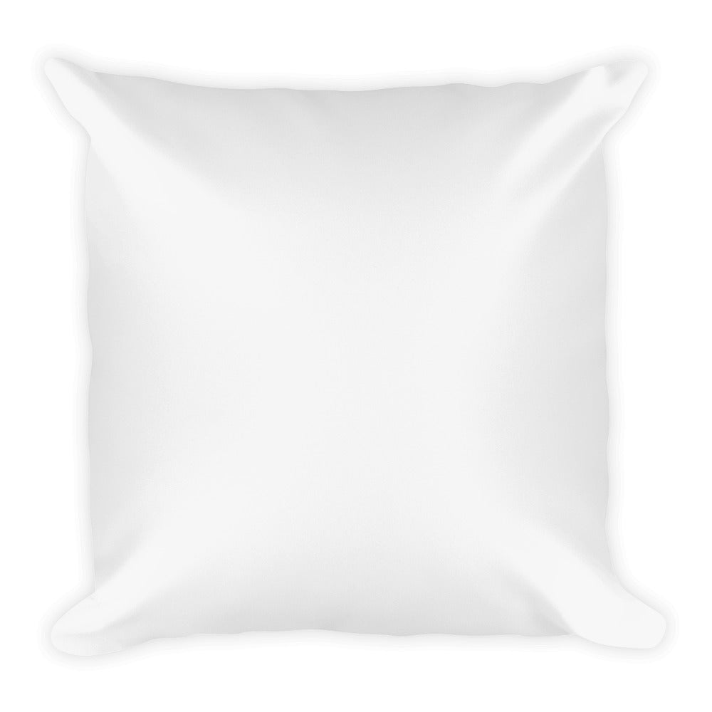 White Smoke Square Pillow