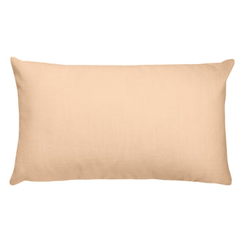 Peach Puff Rectangular Pillow
