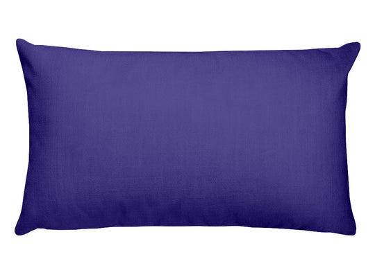 Late Purple Rectangular Pillow