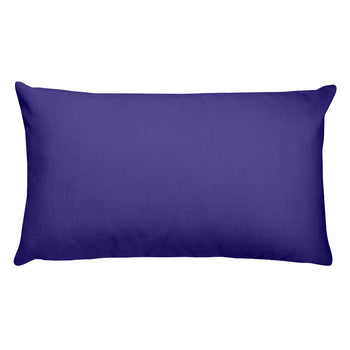Late Purple Rectangular Pillow