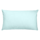 Light Cyan Rectangular Pillow