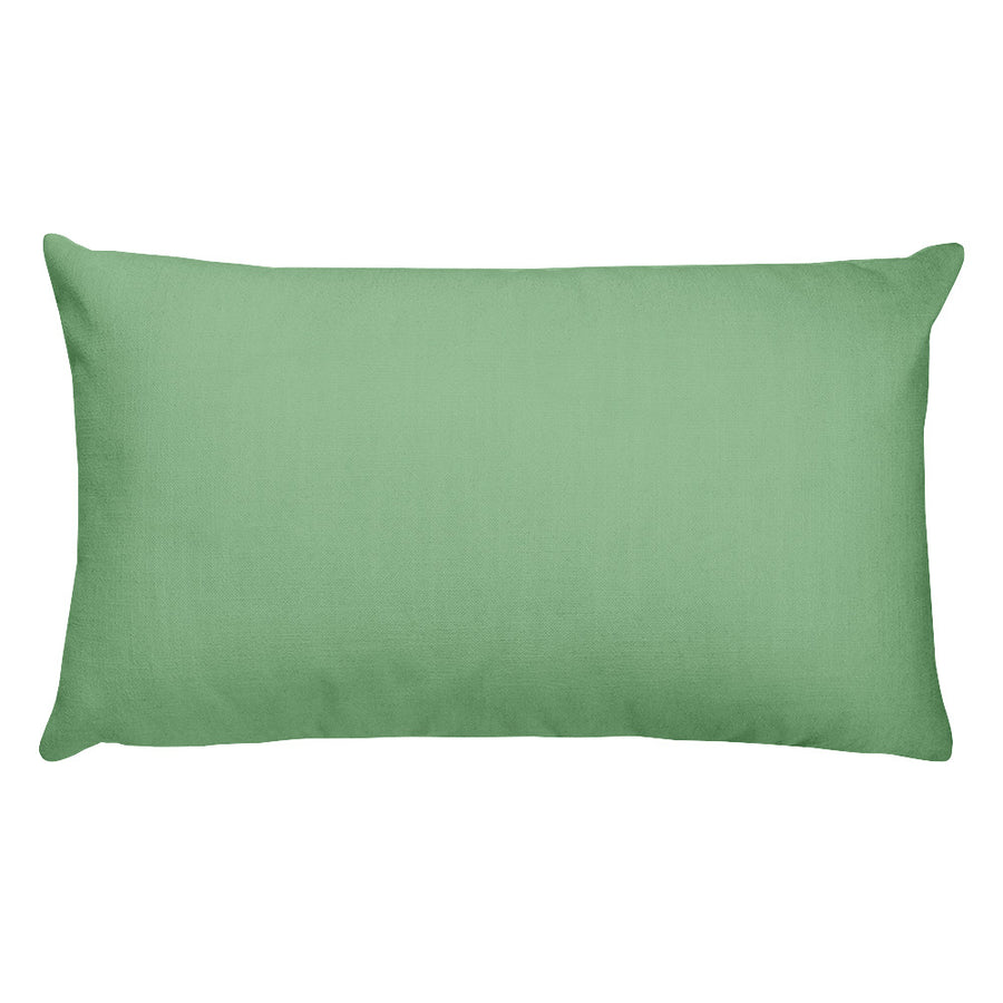 Pale Sea Green Rectangular Pillow