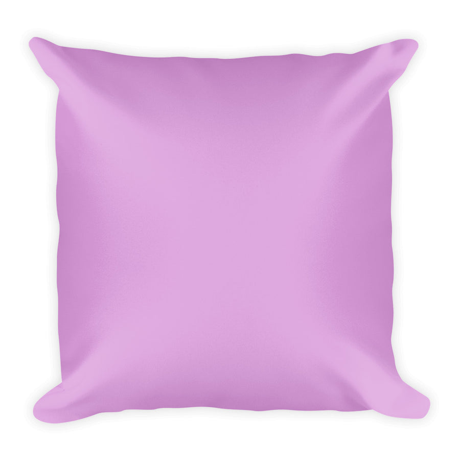 Violet Square Pillow