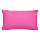 Hot Pink Rectangular Pillow