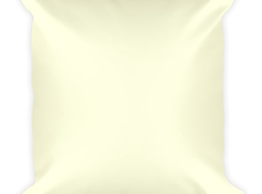 Light Yellow Square Pillow