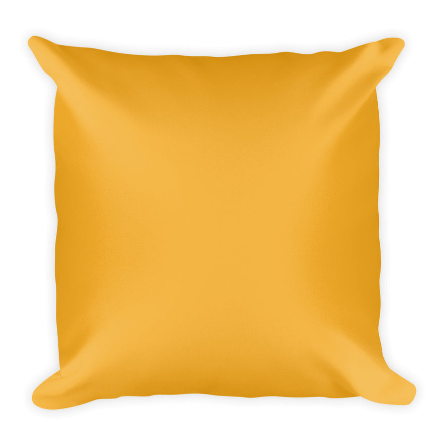 Orange Square Pillow