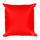 Red Square Pillow