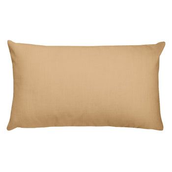 Burly Wood Rectangular Pillow