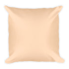 Peach Puff Square Pillow