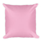 Light Pink Square Pillow