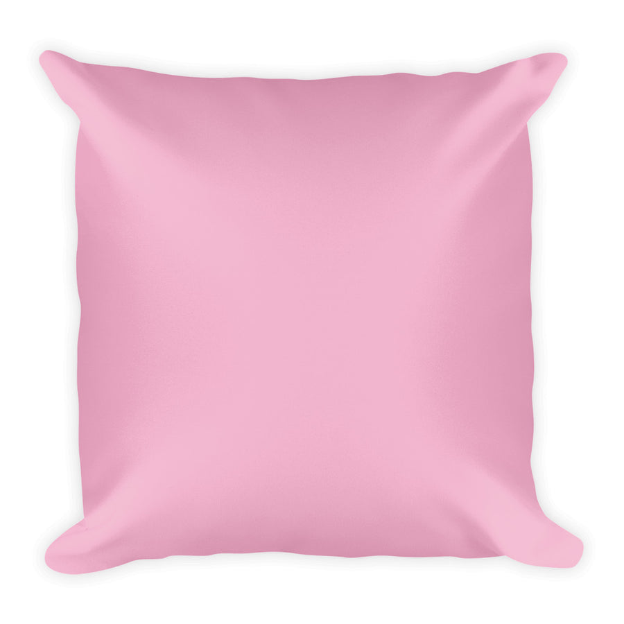 Light Pink Square Pillow