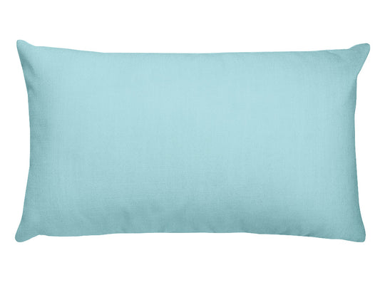 Powder Blue Rectangular Pillow