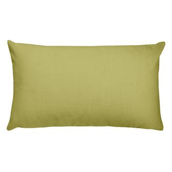 Dark Khaki Rectangular Pillow