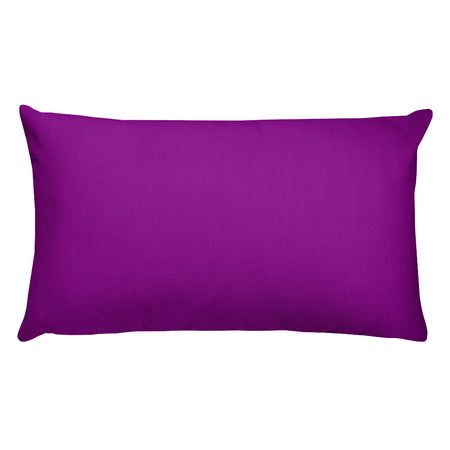 Dark Magenta Rectangular Pillow