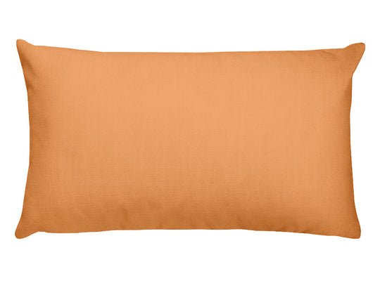 Sandy Brown Rectangular Pillow