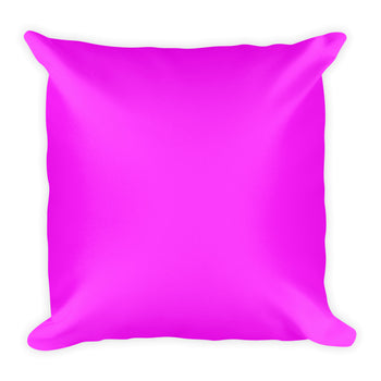 Fuchsia Square Pillow