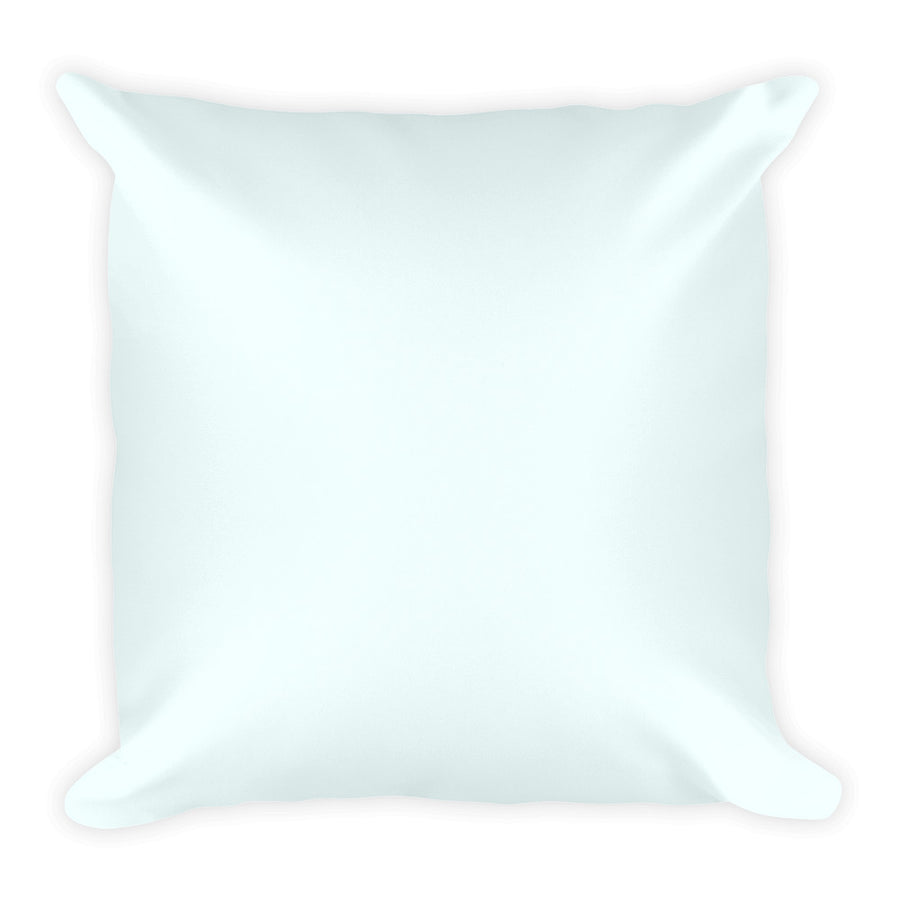 Azure Square Pillow