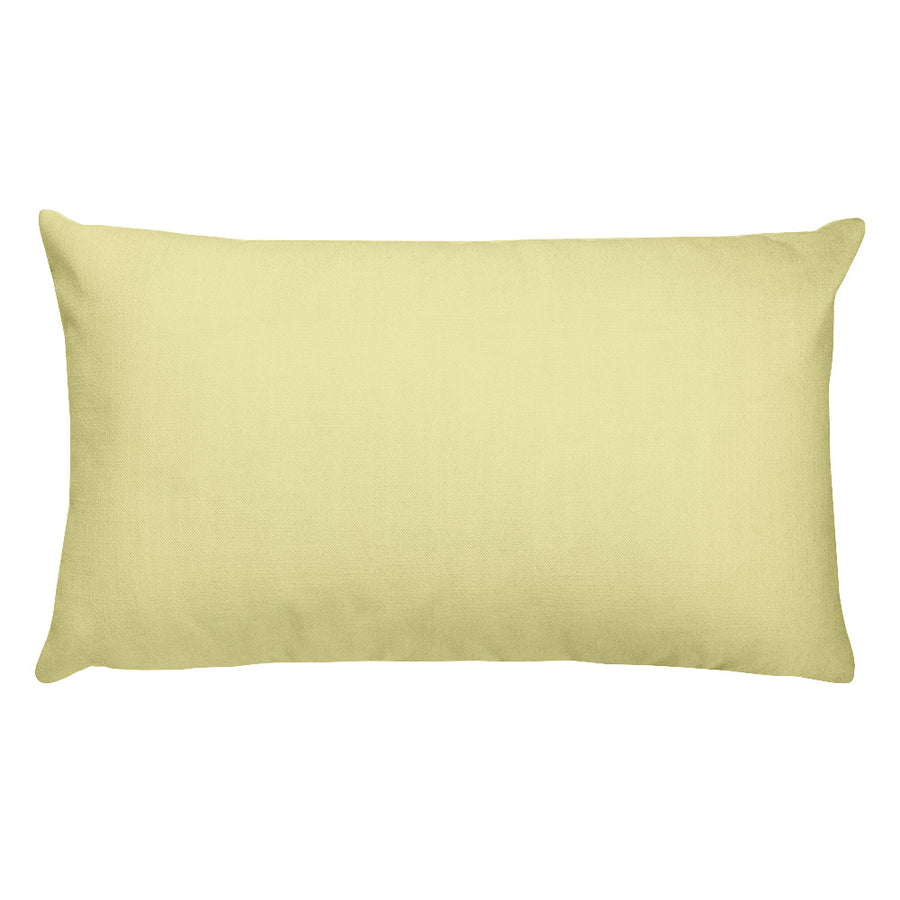 Pale Golden Rod Rectangular Pillow