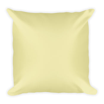 Pale Golden Rod Square Pillow