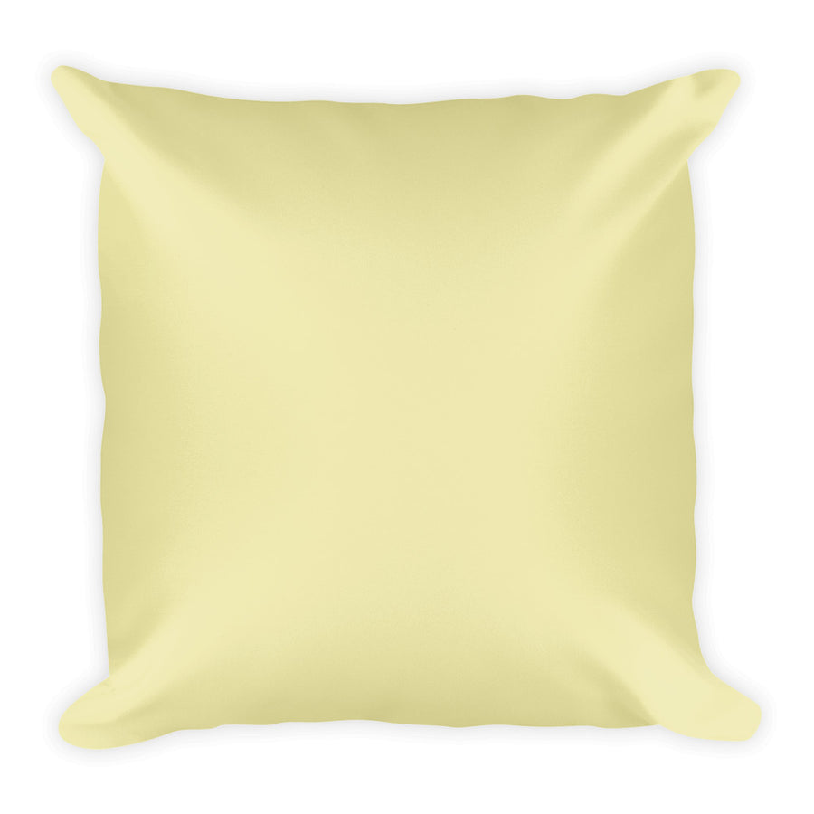 Pale Golden Rod Square Pillow