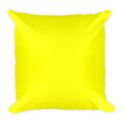 Yellow Square Pillow