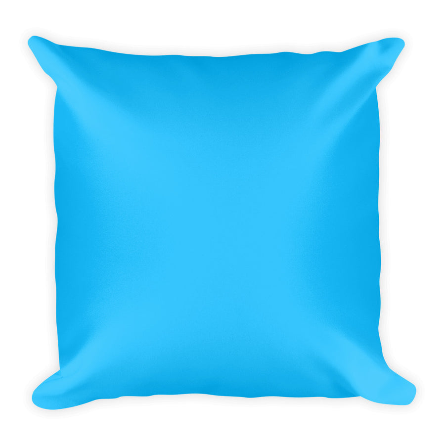 Sky Blue Square Pillow